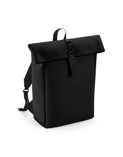 Bagbase Matte PU Roll-Top Backpack