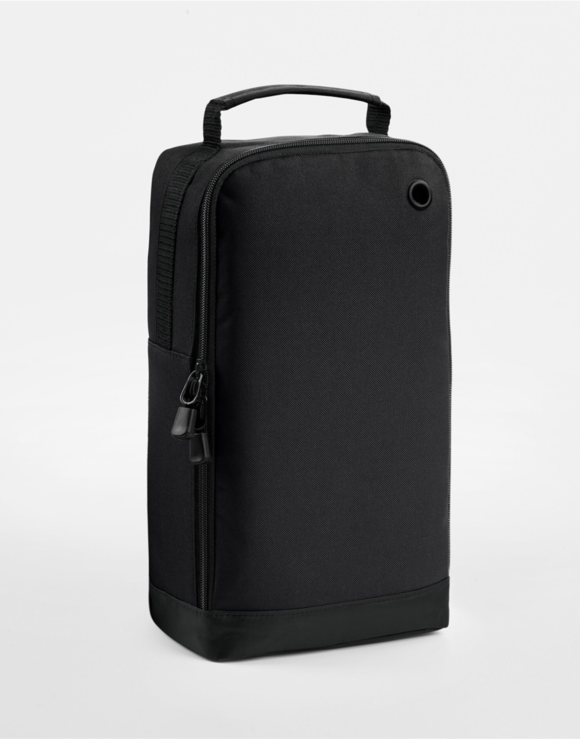 The Bagbase Athleisure Sports Bag, shown open to reveal the wipe-clean interior, perfect for storing shoes.