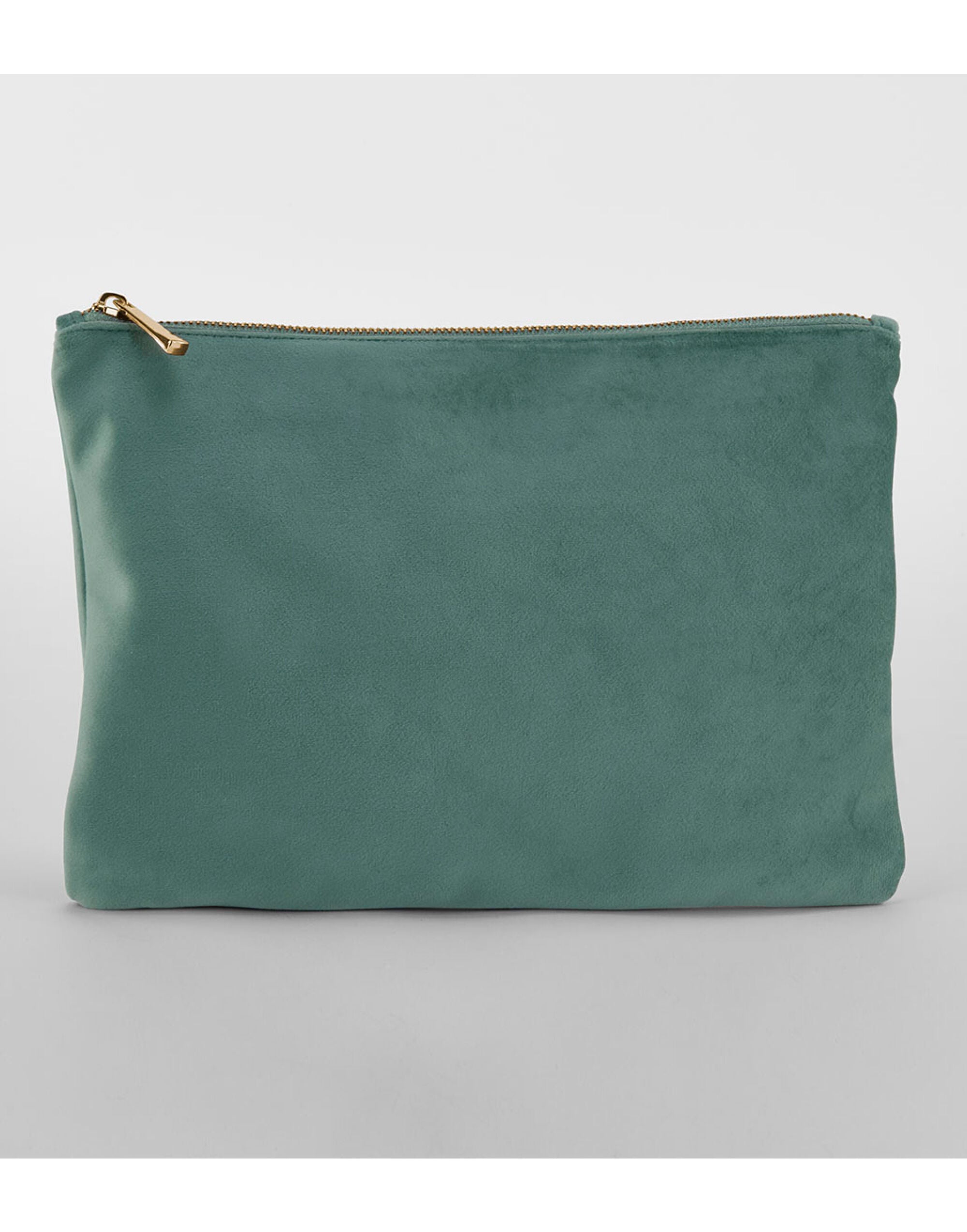 The blush pink Bagbase Velvet Accessory Pouch, a soft and stylish addition to any handbag.