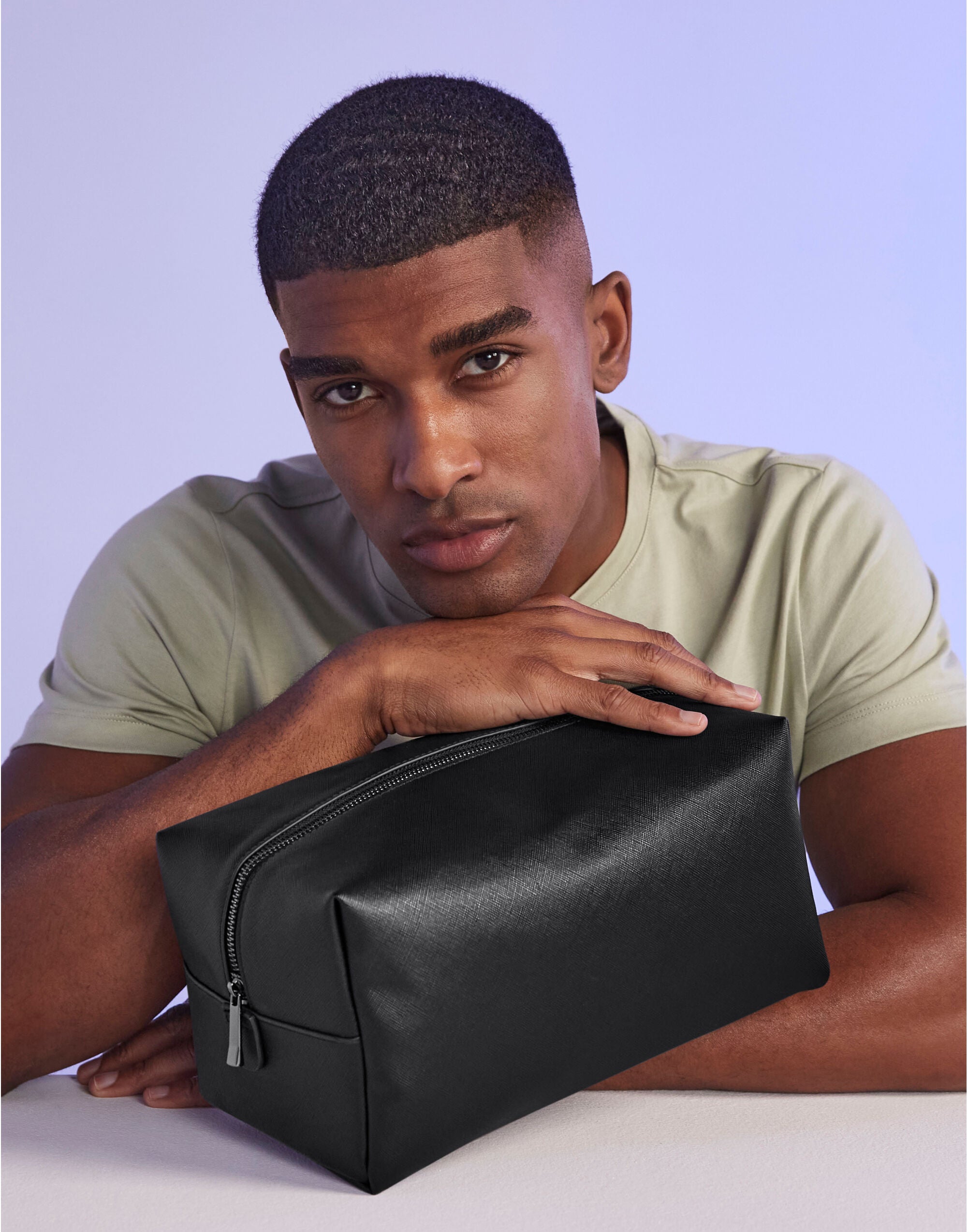 Interior view of the Boutique Toiletry Case, revealing the main compartment and internal pockets.
