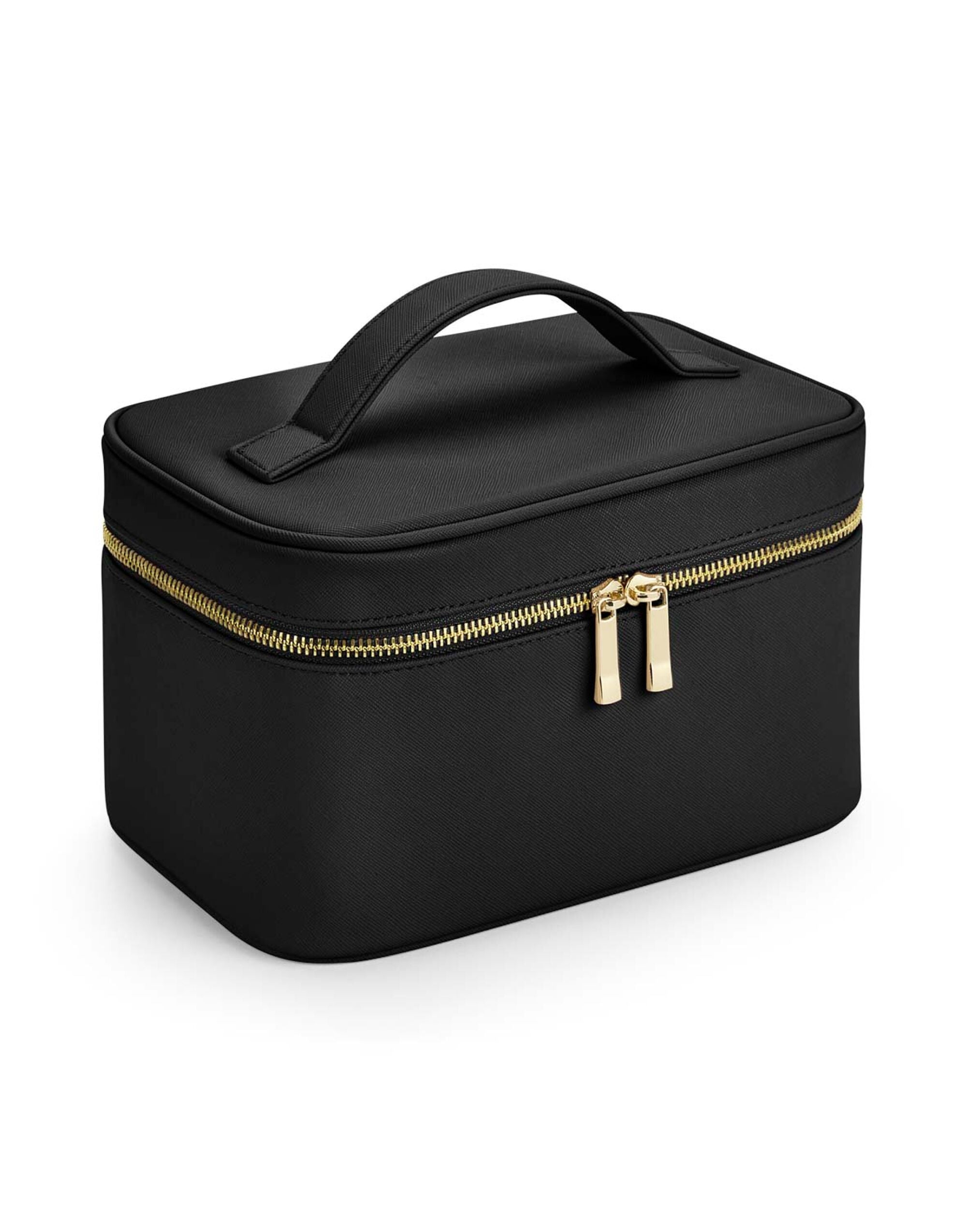 Angled shot showing the side and zippered main compartment of the Bagbase recycled twin-handle cooler backpack.