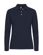 Clique Ladies Stretch Premium Polo L/S