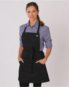 Dennys Le Chef Apron With Metal Eyelets