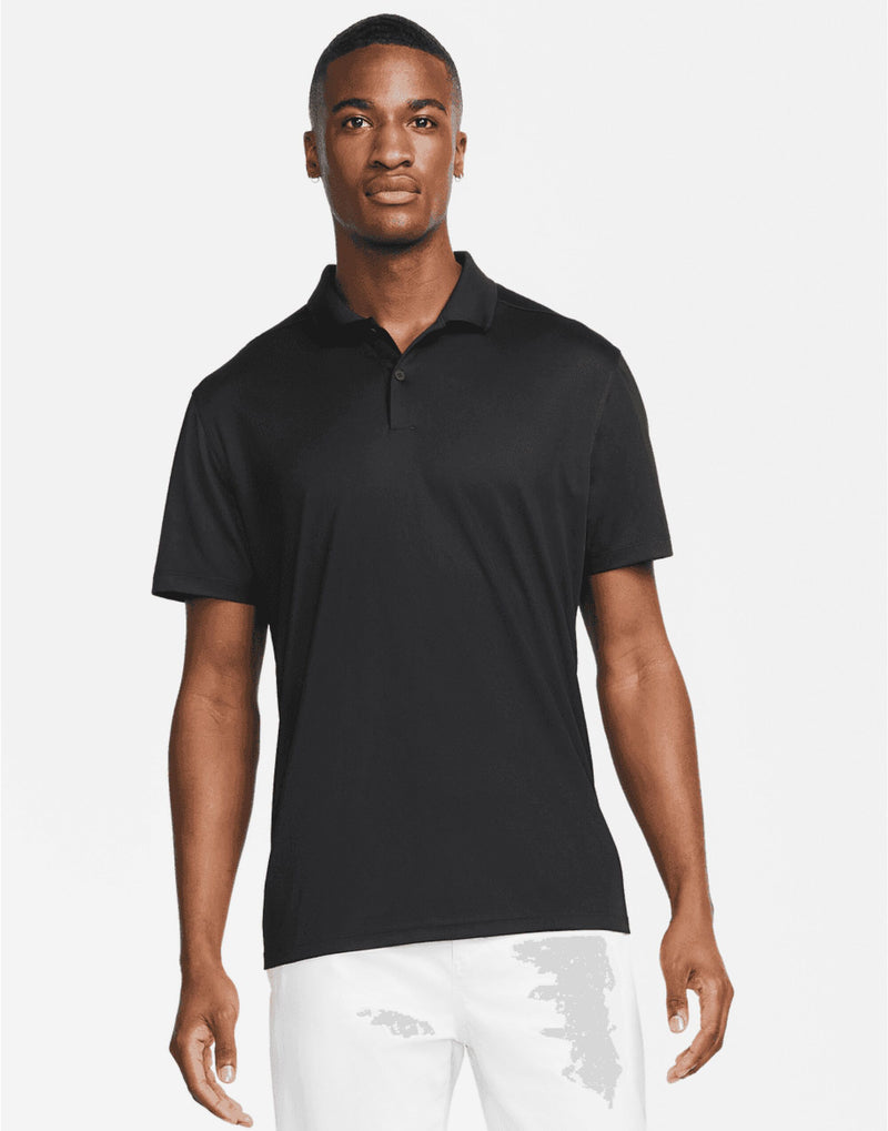 Nike Golf Dri-Fit Victory Solid Polo - Black