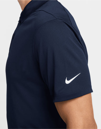 Nike Golf Dri-Fit Victory Solid Polo - Obsidian/White