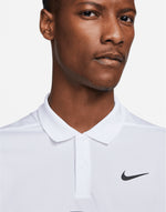 Nike Golf Nike Victory Colourblock Polo - White/Black/Arctic Orange