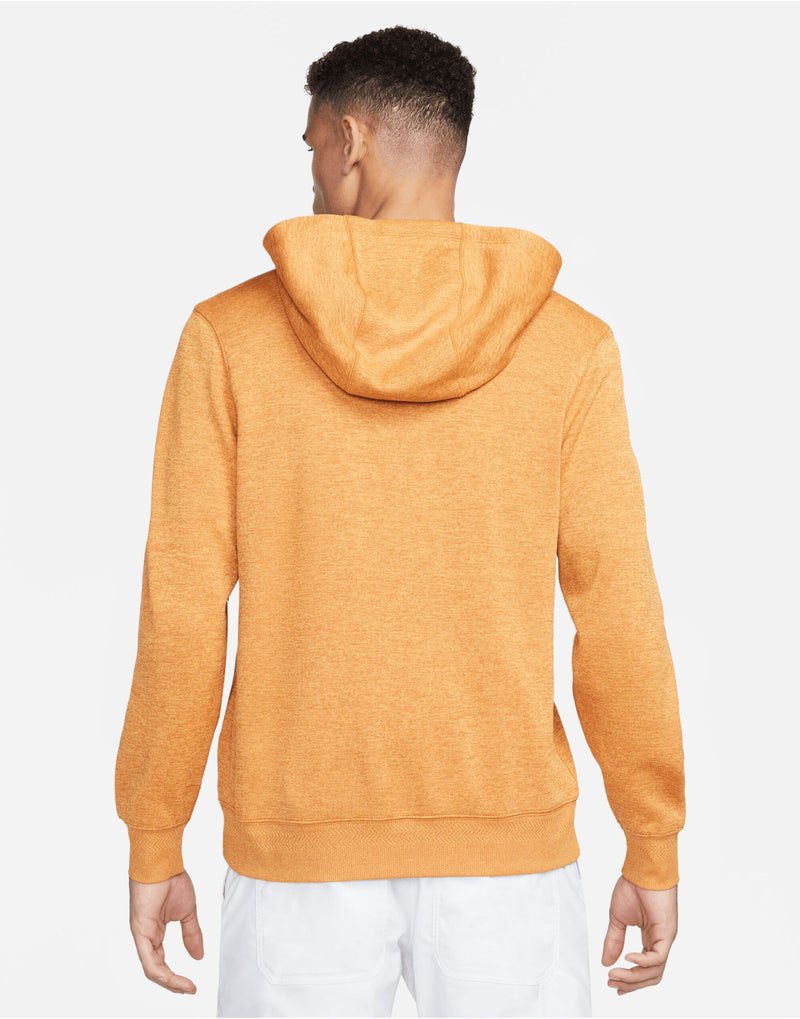 Nike Golf Nike Men'S Hoodie - Monarch/ Laser Orange/ Brushed Silver