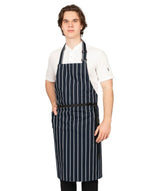 Dennys Woven Butchers Stripe Apron - thumbnail 2