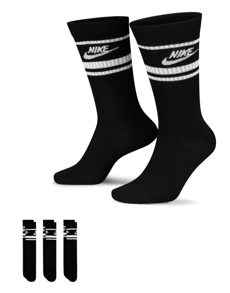 Nike Golf Nike Sportswear Everyday Essential Crew Socks 3Pr