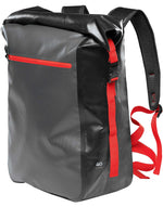 Stormtech Bags Kemano Backpack - Black/Graphite/Bright Red