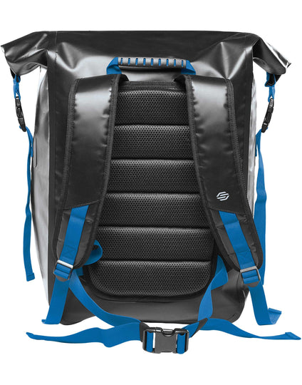 Stormtech Bags Kemano Backpack - Black/Graphite/Azureblue