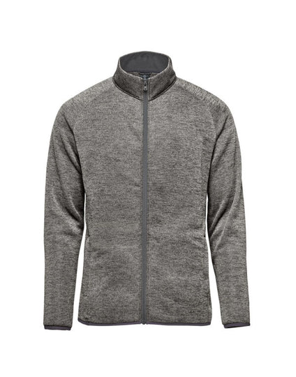 Stormtech Men'S Yosemite Full Zip Fleece Jacket - Black Heather