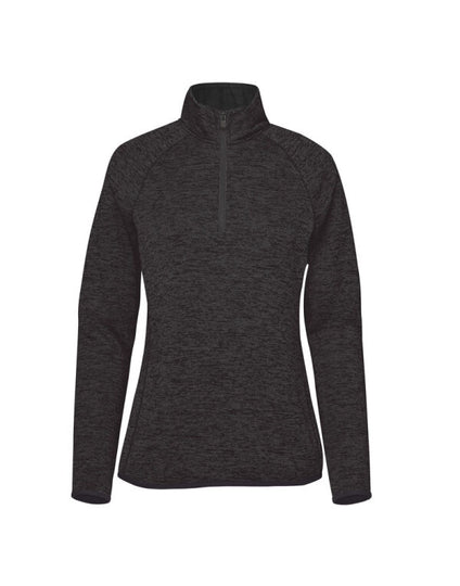 Stormtech Women'S Yosemite 1/2 Zip Pullover - Black Heather