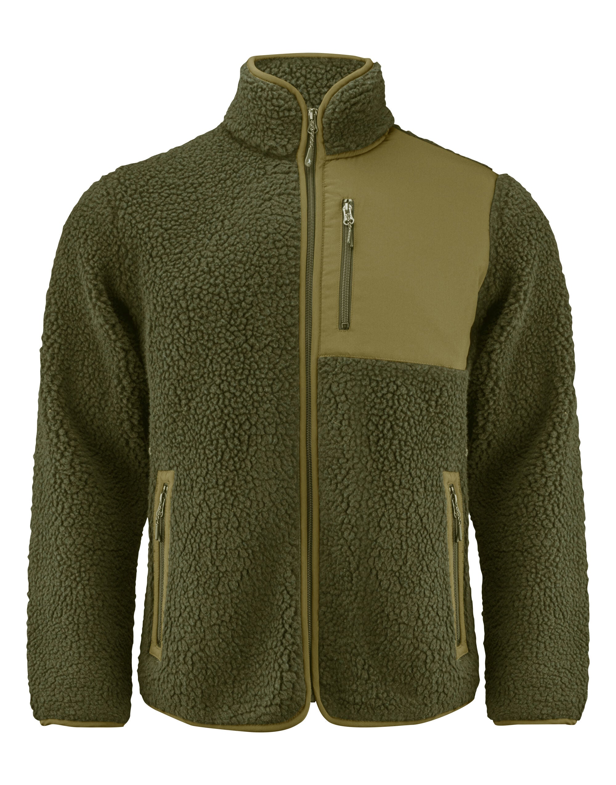 James Harvest Kingsley Sherpa Full Zip Fleece