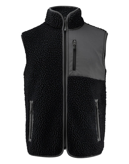 James Harvest Kingsley Sherpa Fleece Vest