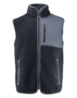 James Harvest Kingsley Sherpa Fleece Vest - thumbnail 4
