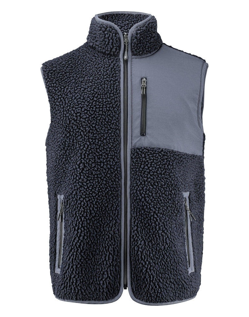 James Harvest Kingsley Sherpa Fleece Vest