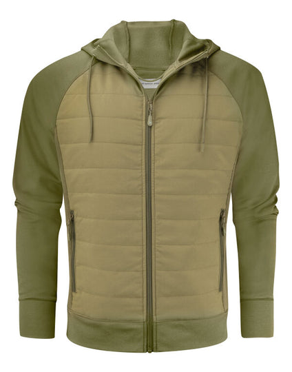 James Harvest Keyport Full Zip Hooded Hybrid Jacket