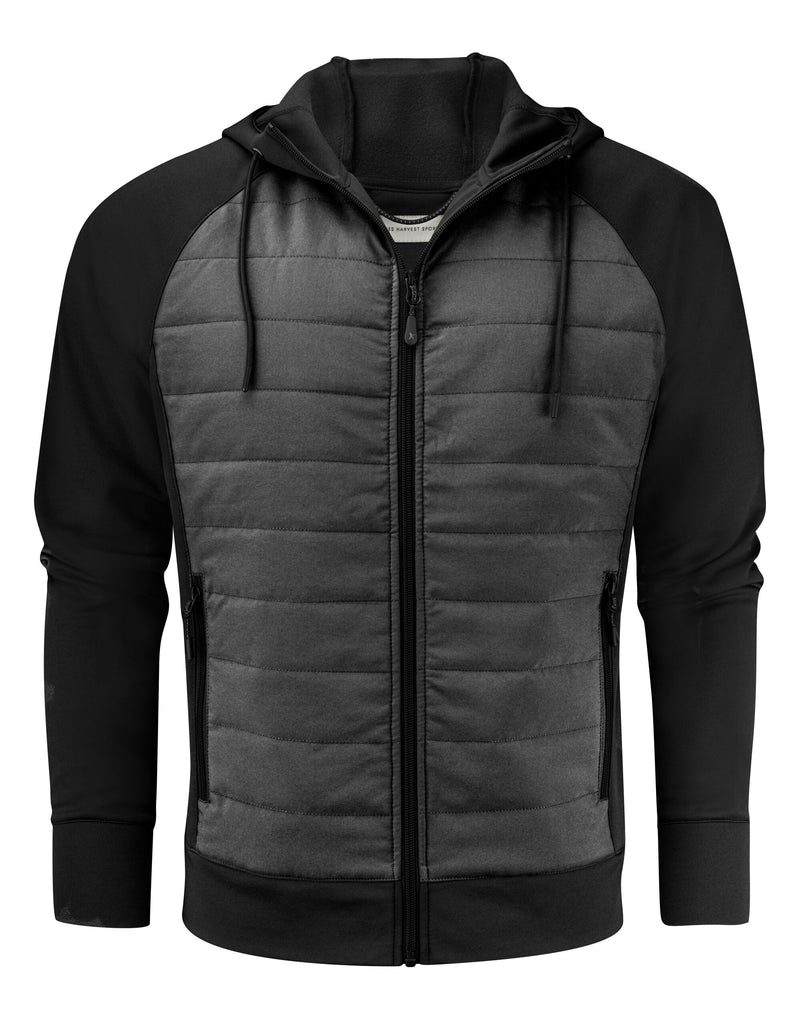 James Harvest Keyport Full Zip Hooded Hybrid Jacket