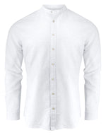 James Harvest Townsend Linen-Blend Shirt - thumbnail 2