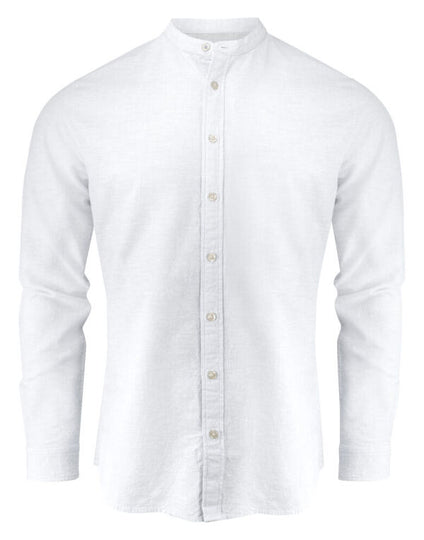 James Harvest Townsend Linen-Blend Shirt