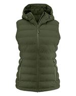 James Harvest Ladies Woodlake Heights Padded Vest - thumbnail 3