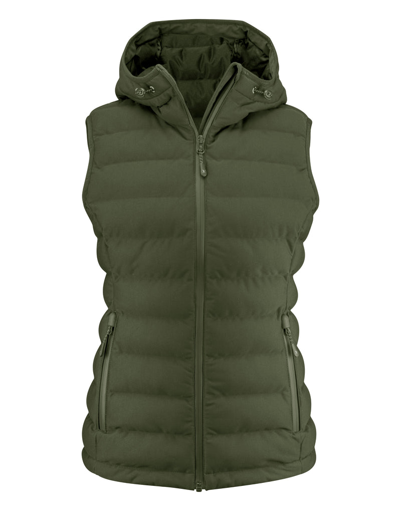 James Harvest Ladies Woodlake Heights Padded Vest