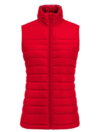 James Harvest Ladies Arches Vest - Red
