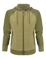 James Harvest Ladies Keyport Full Zip Hooded Hybrid Jacket - thumbnail 3