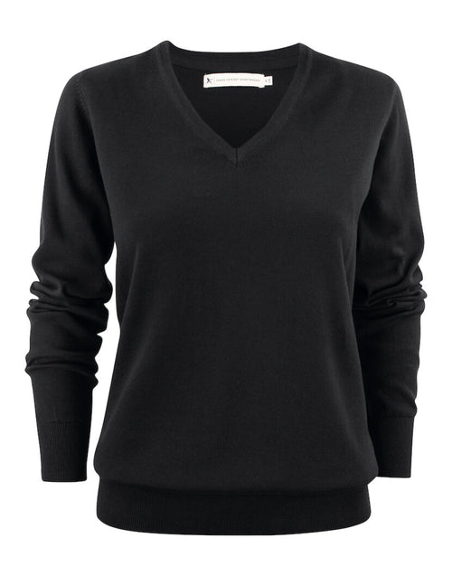James Harvest Ashland V-Neck Ladies Knit