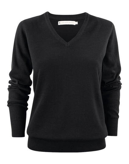 James Harvest Ashland V-Neck Ladies Knit