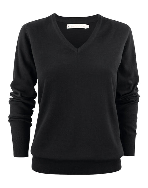 James Harvest Ashland V-Neck Ladies Knit