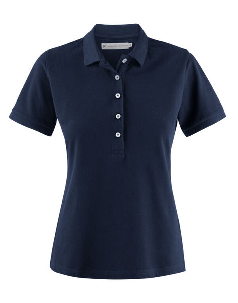 James Harvest Ladies Sunset Pique Polo Shirt
