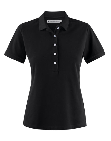 James Harvest Ladies Sunset Pique Polo Shirt