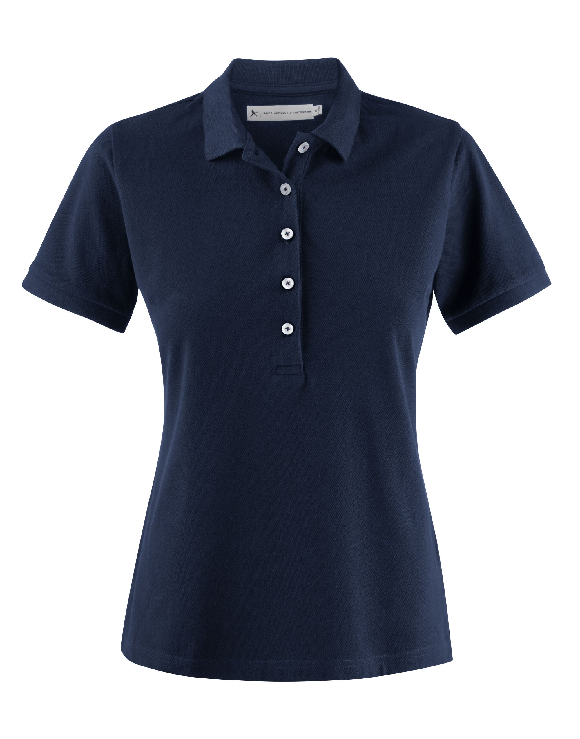 James Harvest Ladies Sunset Pique Polo Shirt