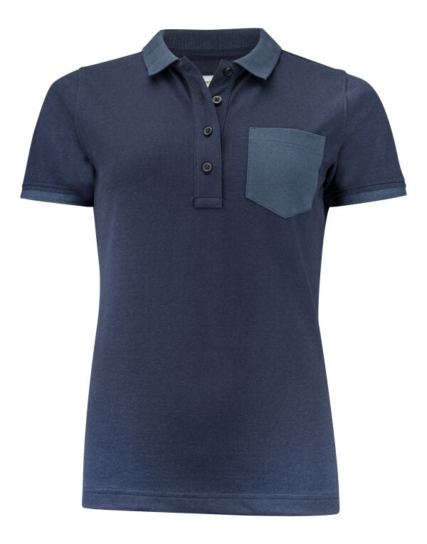 James Harvest Ladies Pinedale Piqué Polo
