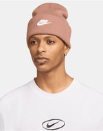 Nike Golf Futura Peak Beanie - Rose Gold/White