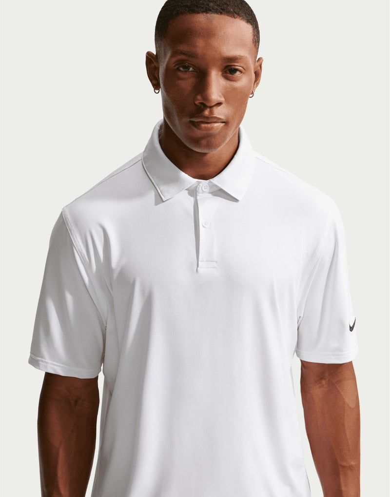 Nike Golf Velocity Polo Solid Short Sleeve - White/Black