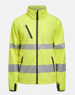 Jobman Softshell Jacket Hi-Vis - thumbnail 7