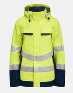 Jobman Shell Jacket Hi-Vis - thumbnail 8