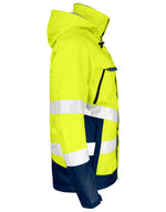 Jobman Shell Jacket Hi-Vis - thumbnail 2