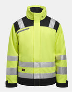 Jobman Winter Jacket Star Hi-Vis - thumbnail 8