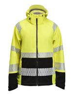 Jobman Softshell Jacket Hi-Vis - thumbnail 6