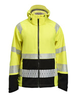Jobman Softshell Jacket Hi-Vis - thumbnail 4