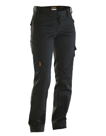 Jobman Womens Service Trousers Stretch - Black