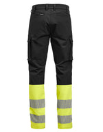 Jobman Service Trousers Stretch Hi-Vis - thumbnail 2
