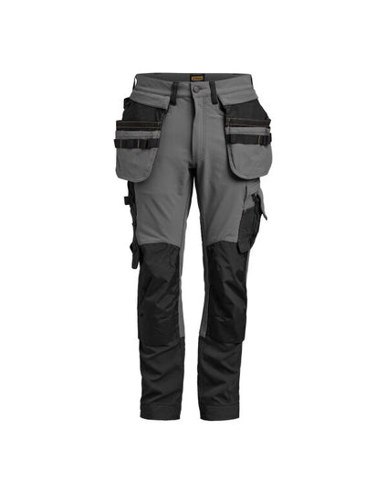 Jobman Craftsman Trouser 4-Way Stretch - Olive Green/Black