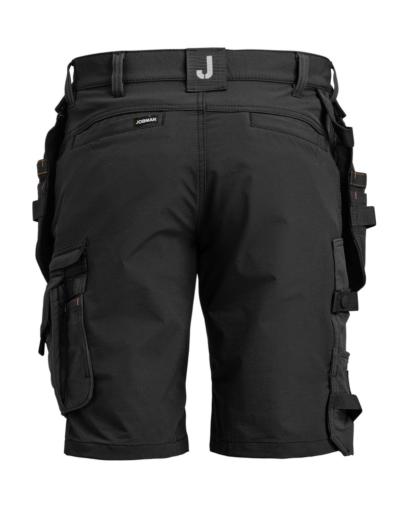 Jobman Craftsman Shorts 4-Way Stretch - Black