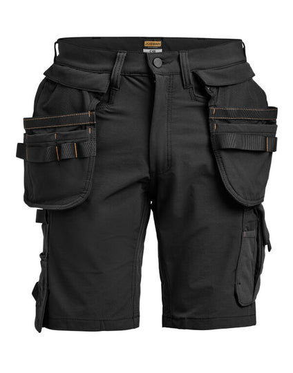 Jobman Craftsman Shorts 4-Way Stretch - Black