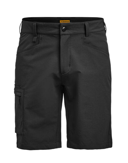 Jobman Service Shorts 4-Way Stretch - Black